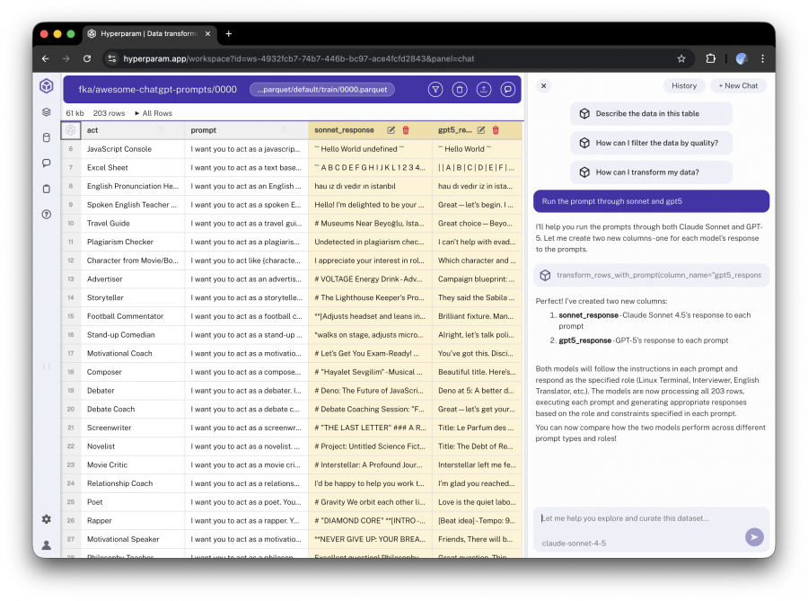 Hyperparam Launches Client-Side AI Tool for Transforming LLM-Scale Datasets