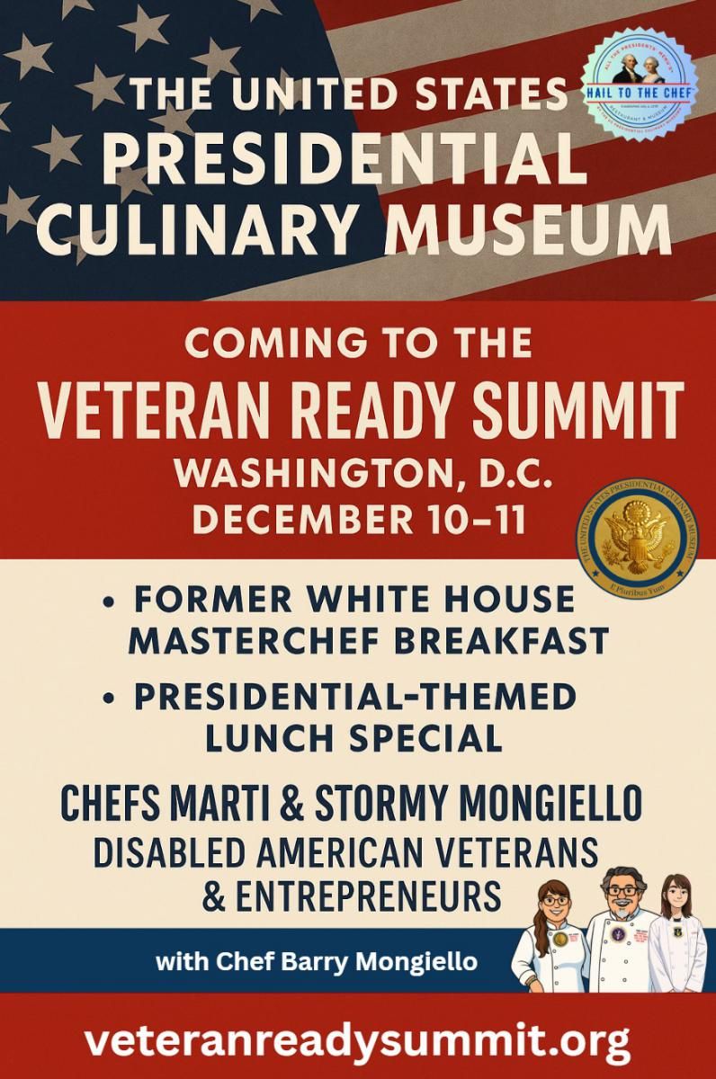 Former White House Chef Marti Mongiello to Attend Fastport's Veteran Ready Summit