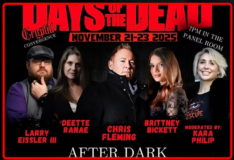 Days of the Dead Chicago Welcomes Paranormal Investigator Chris Fleming for First Public Presentation Since Cancer