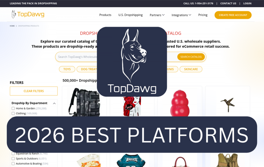 TopDawg Named One of 2026's Best eCommerce Platforms by Startup Fortune as U.S. Dropshipping Surges