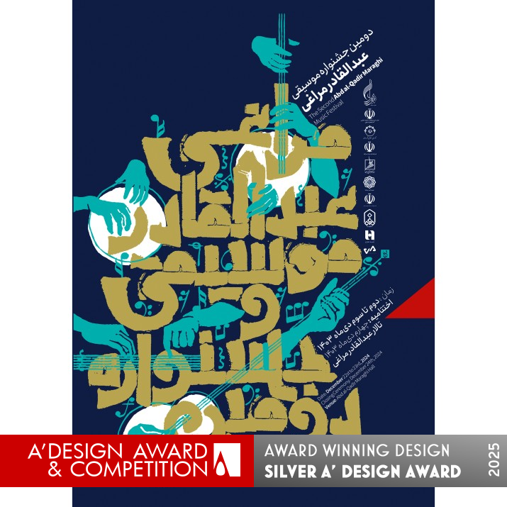 Color Rhythms by Naser Nasiri Wins Silver in A' Graphics Industry Awards
