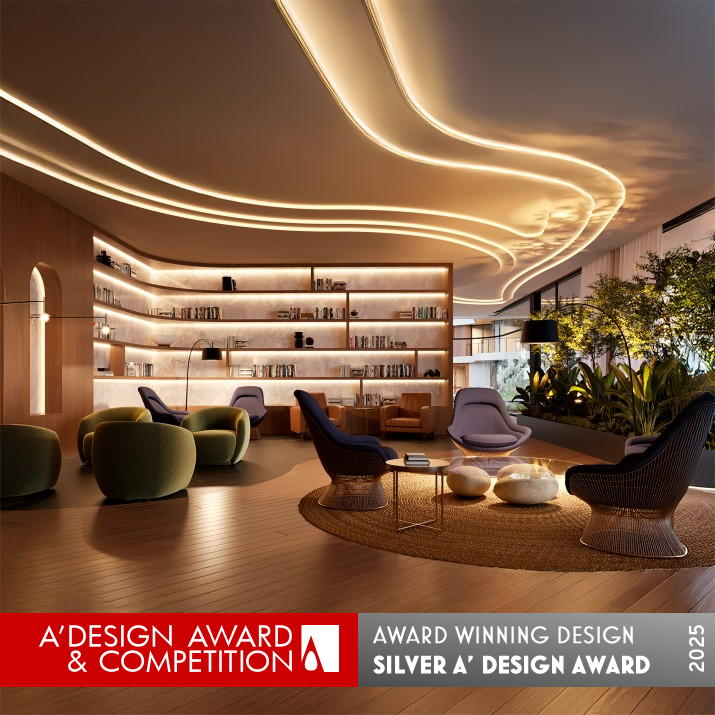 Hilton Koti Curio by Linda Martins Wins Silver in A' Interior Design Awards
