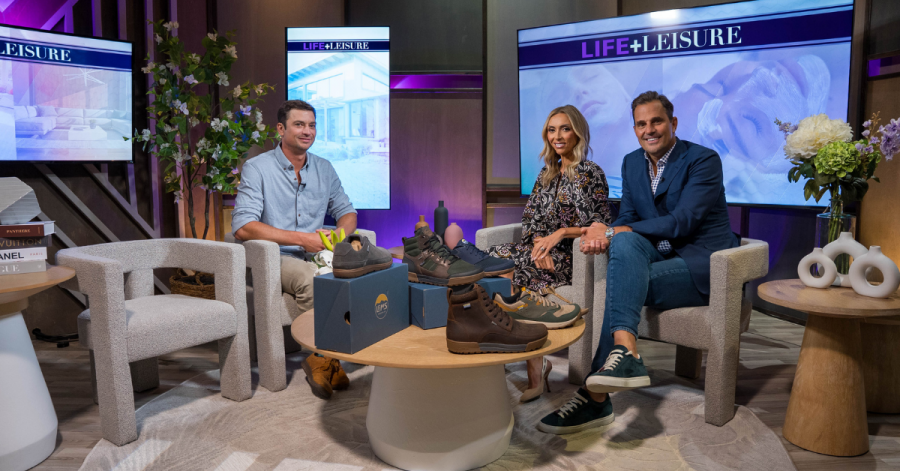 Lems Shoes Champions Natural Foot Health on Life+Leisure with Hosts Bill and Giuliana Rancic