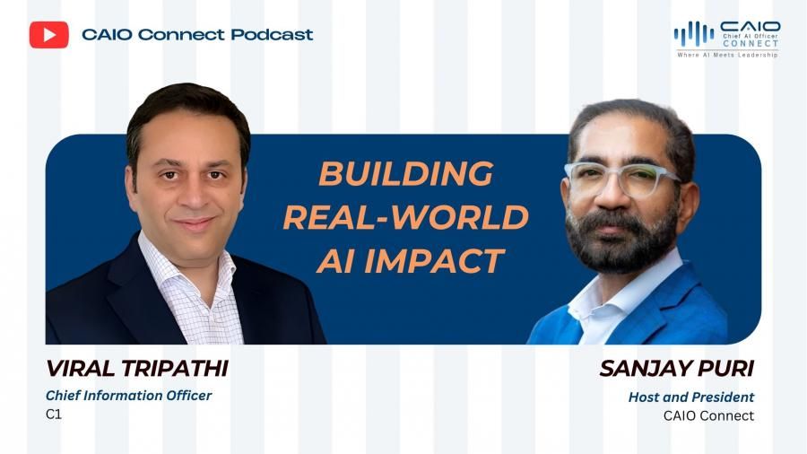 Viral Tripathi on Building Real-World AI Impact at C1 – Featured on The CAIO Connect Podcast with Sanjay Puri