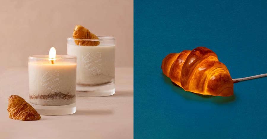 A Successful Extraction of Aroma from Real Croissants: The World's First Sustainable Candle Now Live on Kickstarter
