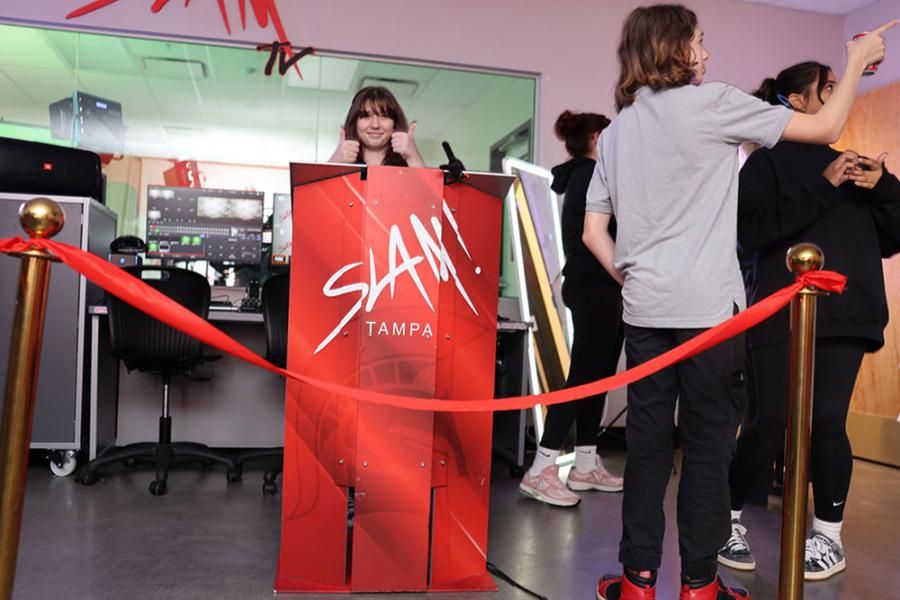 SLAM Tampa Unveils New SmartLab Studio to Inspire Student Storytelling and Career Readiness