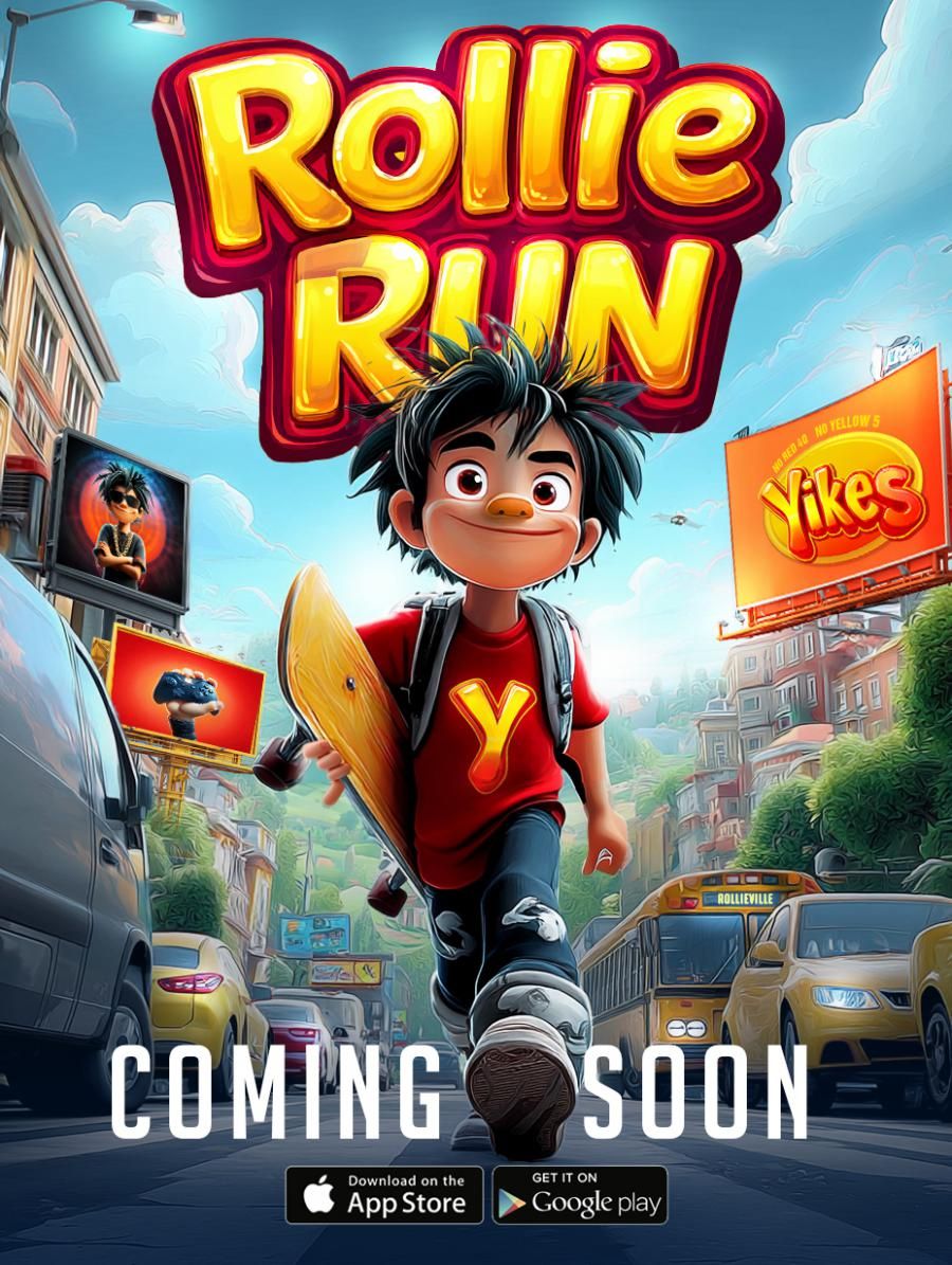 Yikes Brand Mascot 'Rollie' Levels Up with New Interactive Game Launch