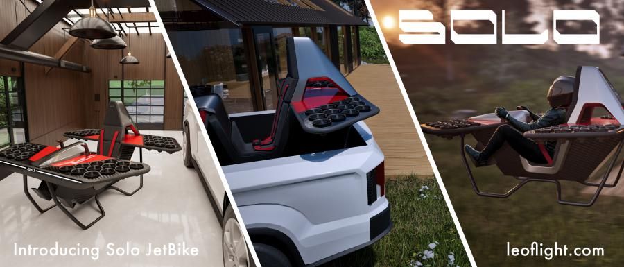 LEO Flight Unveils Solo JetBike: The World's First Electric Air Speeder, Now Open for Pre-Orders
