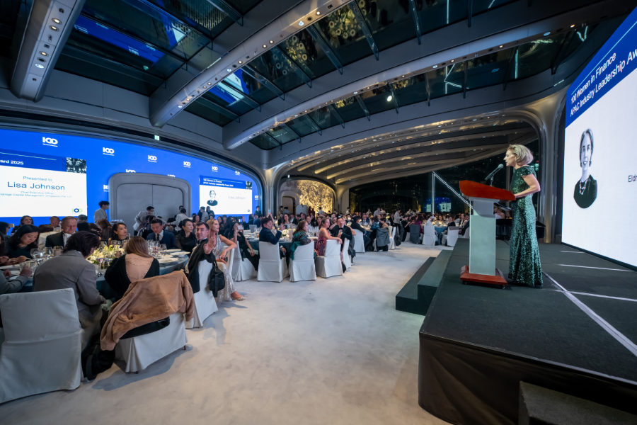 100 Women in Finance Celebrates 13th Annual Hong Kong Gala Honoring Lisa Johnson