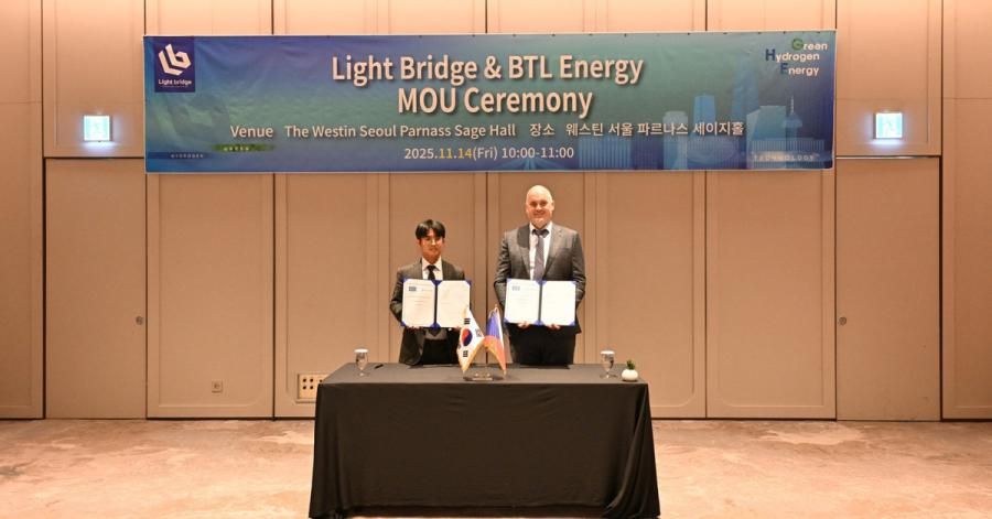 Lightbridge signs MOU with Czech BTL Energy to establish European demonstration base for electrolyser technologies