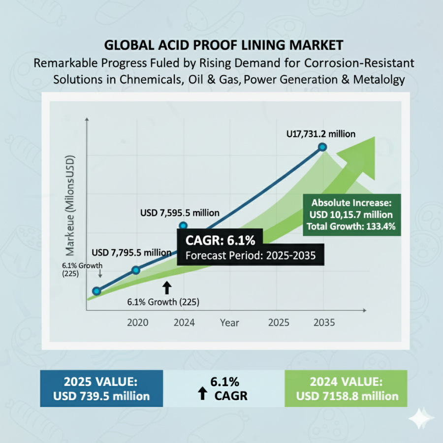 Global and European Acid Proof Lining Market Outlook 2025–2035: Key Developments and Growth Dynamics