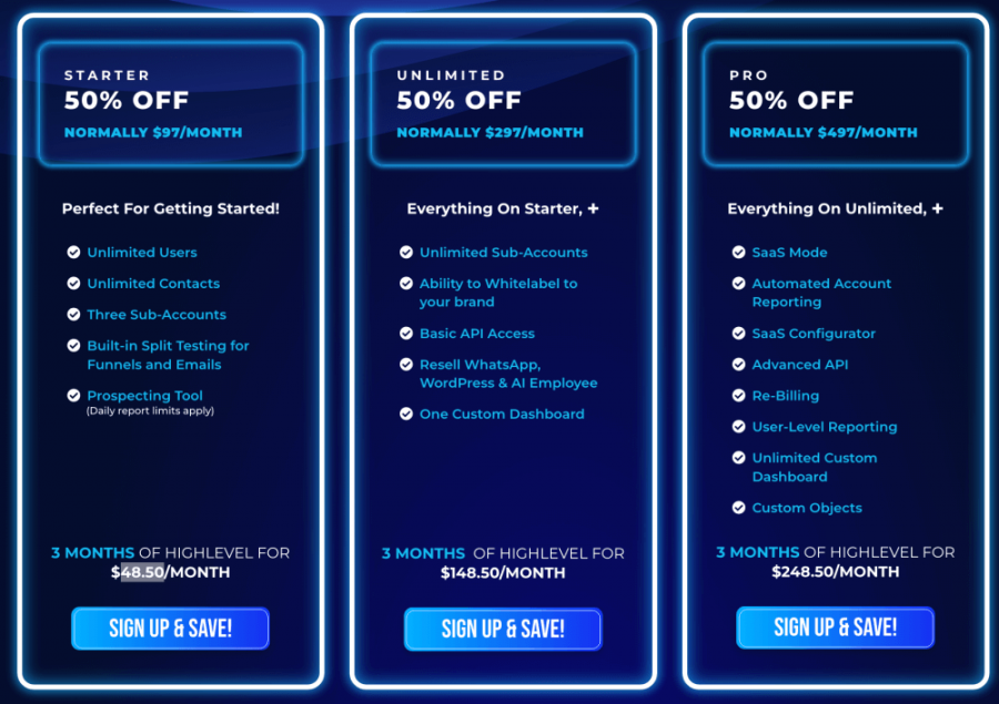 GoHighLevel Announces 50% Off for Their Black Friday 2025 Season for New and Existing Users