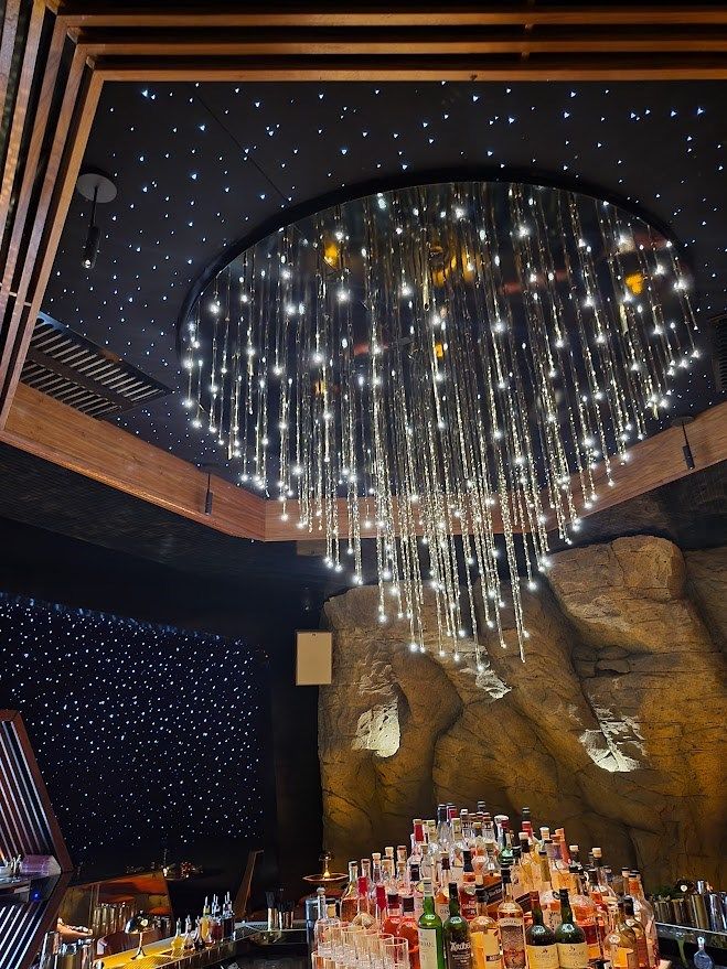 Impact Lighting Completes Fiber Optic Star Ceiling at Starlite Restaurant in San Diego