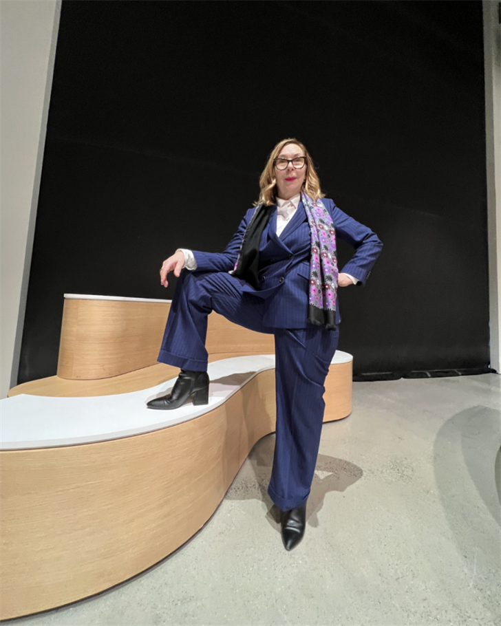 Adriana Kaegi Shines as Finalist in the 2025 Style Icon Competition Benefiting the Elton John AIDS Foundation