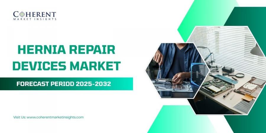 Hernia Repair Devices Market Worth $8.7 Billion by 2032, At a CAGR of 4.3% | Driven by Rising Hernia Burden